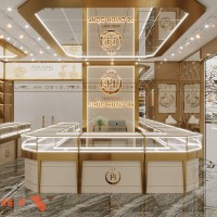 Thiết kế tiệm vàng Phúc Hưng 86 - chị Ninh Hải Dương